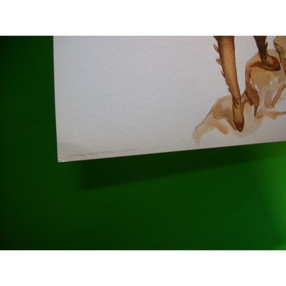 Victorian Art Print Lady Hunting Rifle Original 10X13 Lithograph 1908 Maud Stumm - Picture 5 of 10